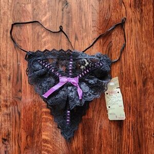 Vintage Fredericks Of Hollywood G-String Panties One  Size